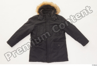  Clothes   271 black coat black parka casual hood with fur 0001.jpg